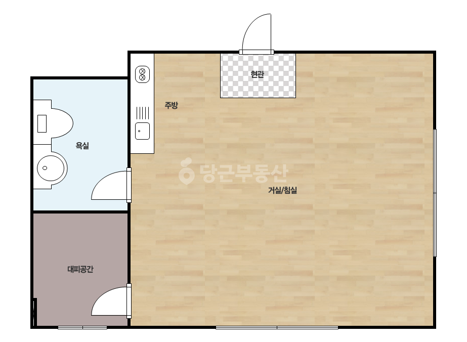 확장 평면도