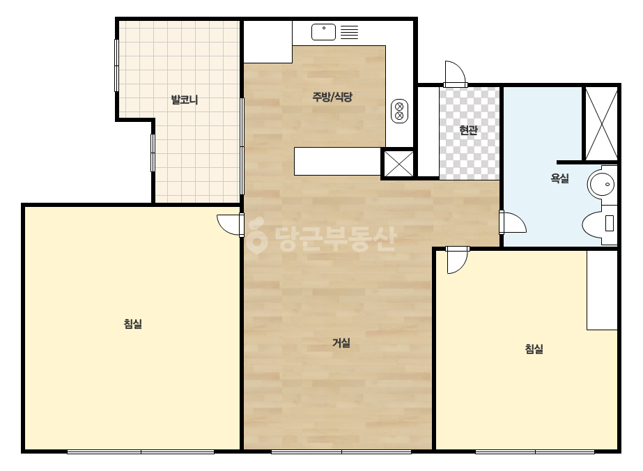 확장 평면도