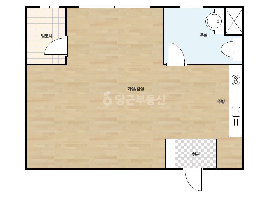 확장 평면도