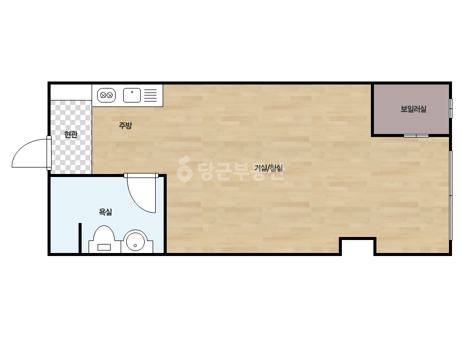 확장 평면도