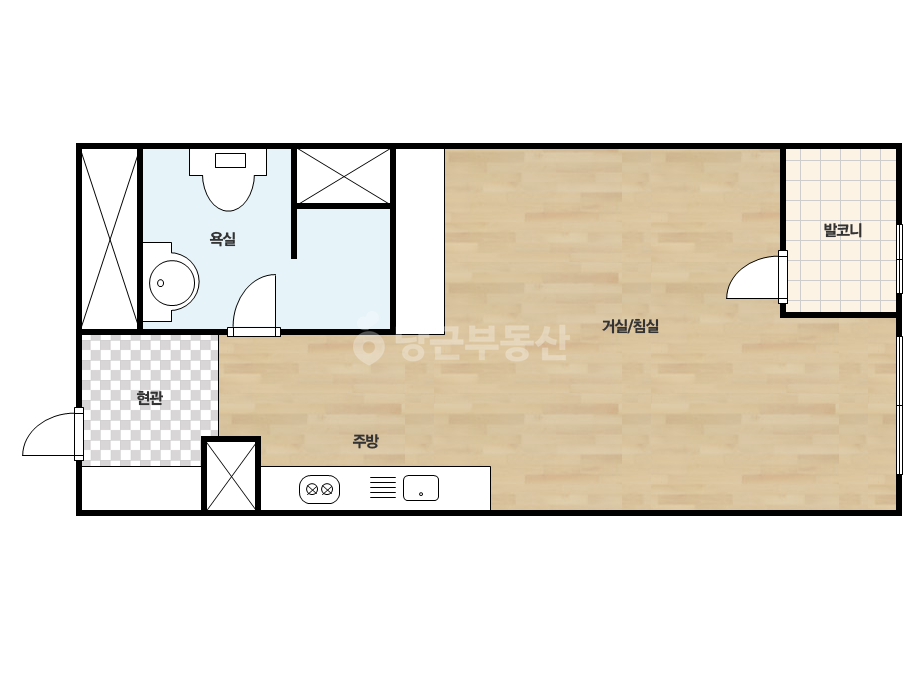 확장 평면도