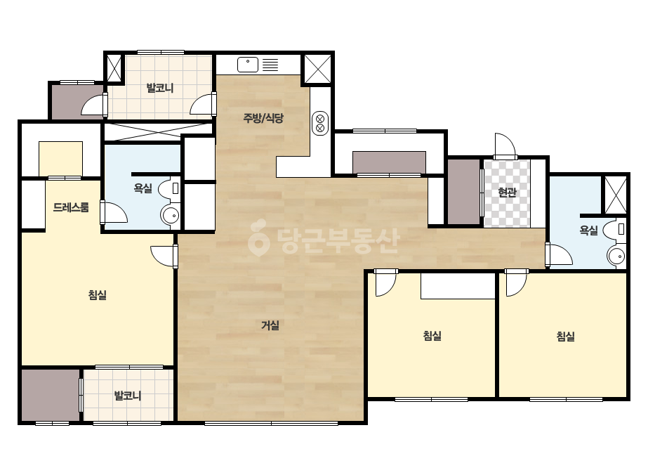 확장 평면도