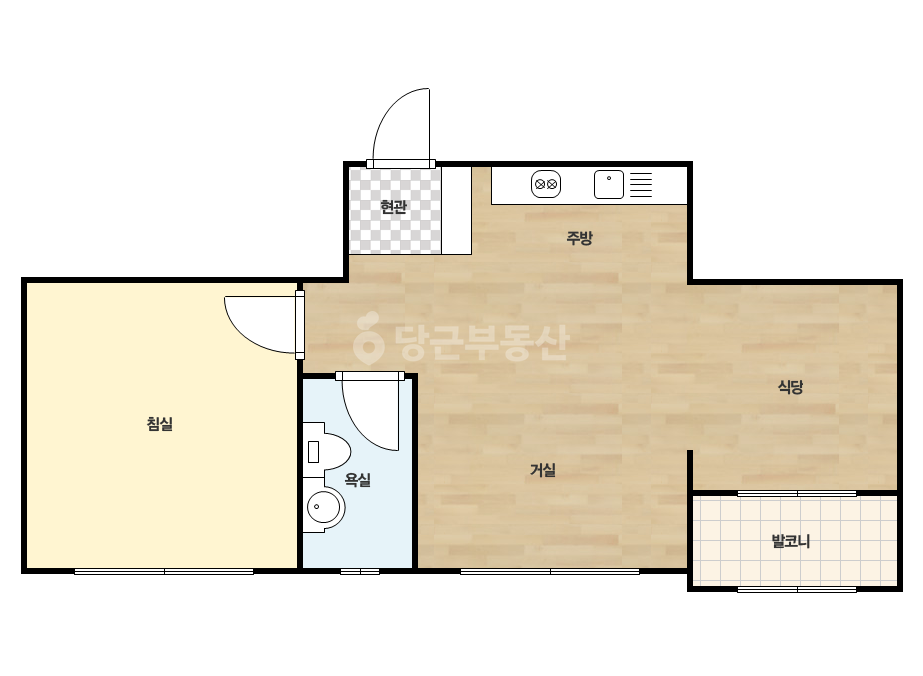 확장 평면도