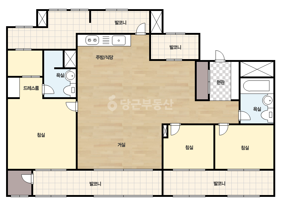 기본 평면도