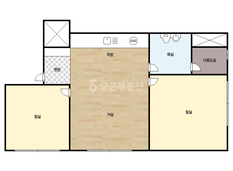확장 평면도