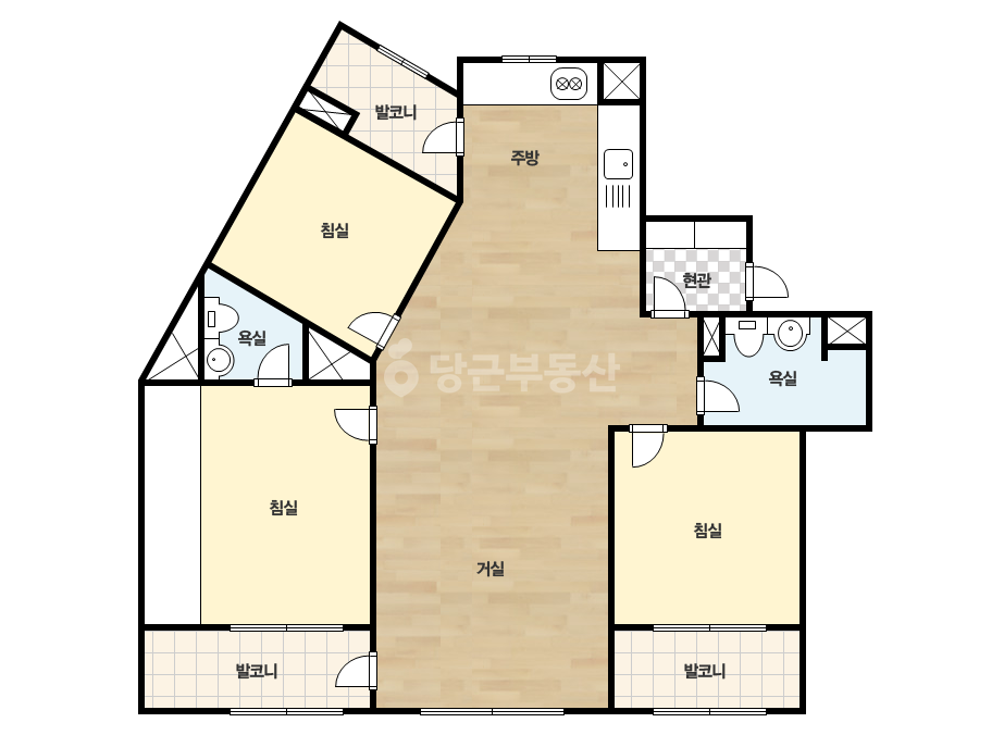 확장 평면도