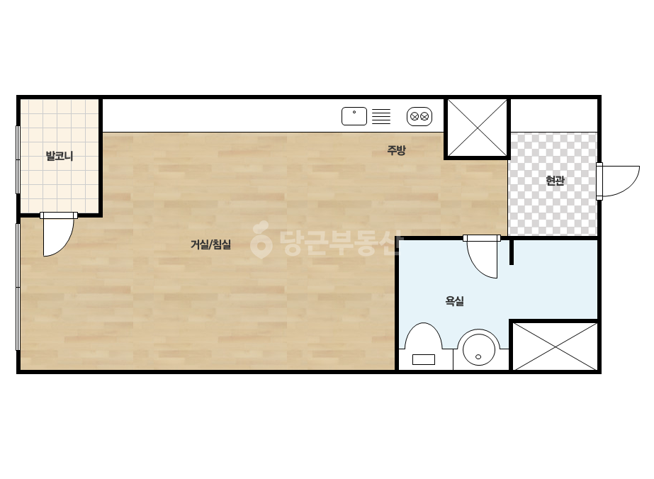 확장 평면도