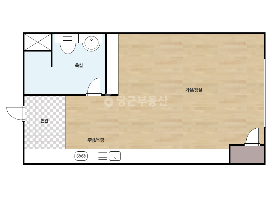 확장 평면도