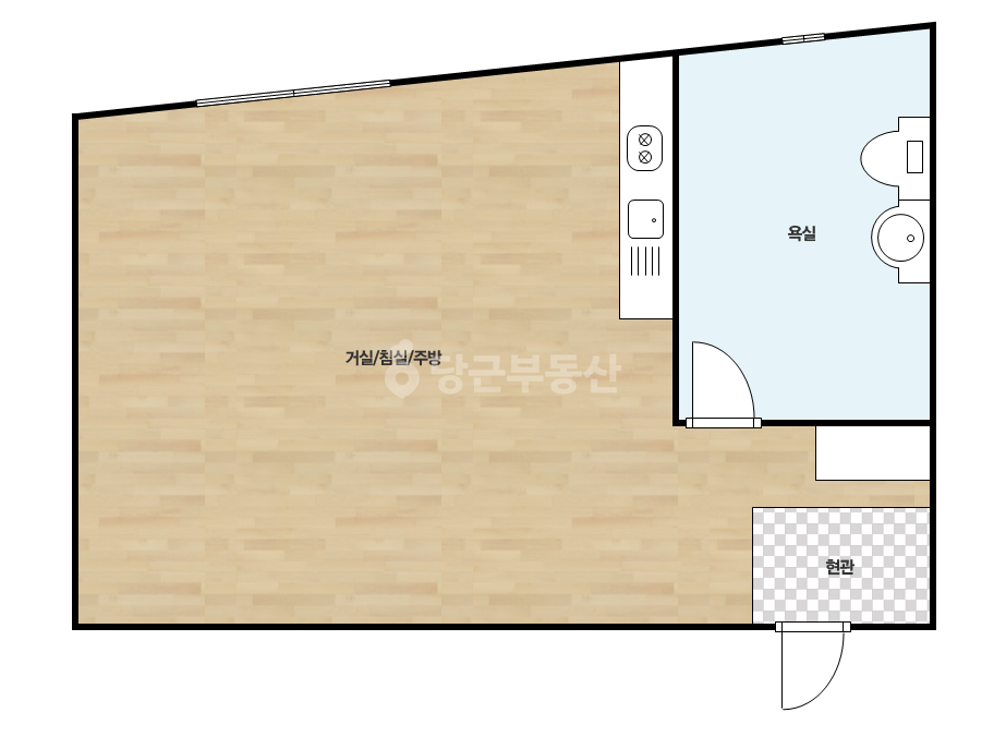 확장 평면도