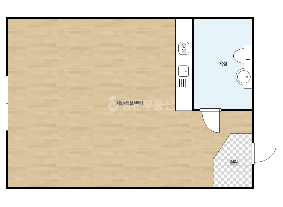 확장 평면도