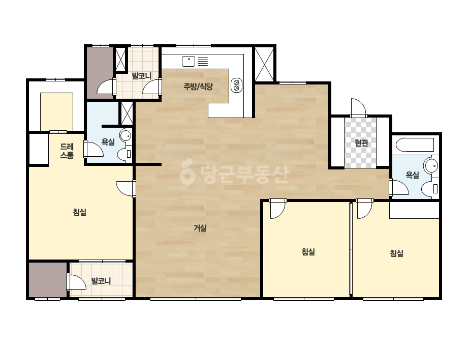 기본 평면도