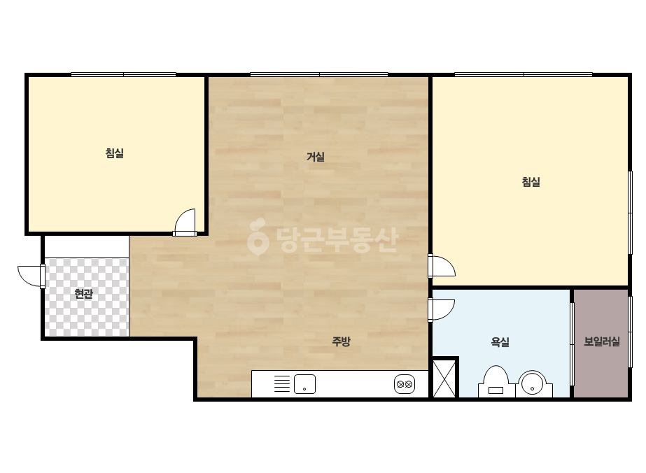 확장 평면도