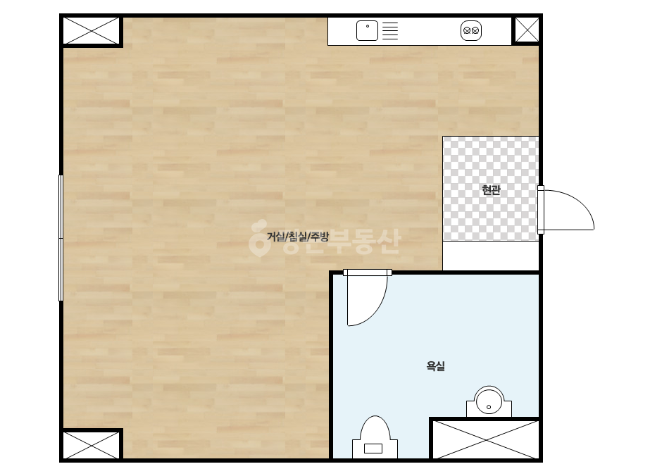 확장 평면도