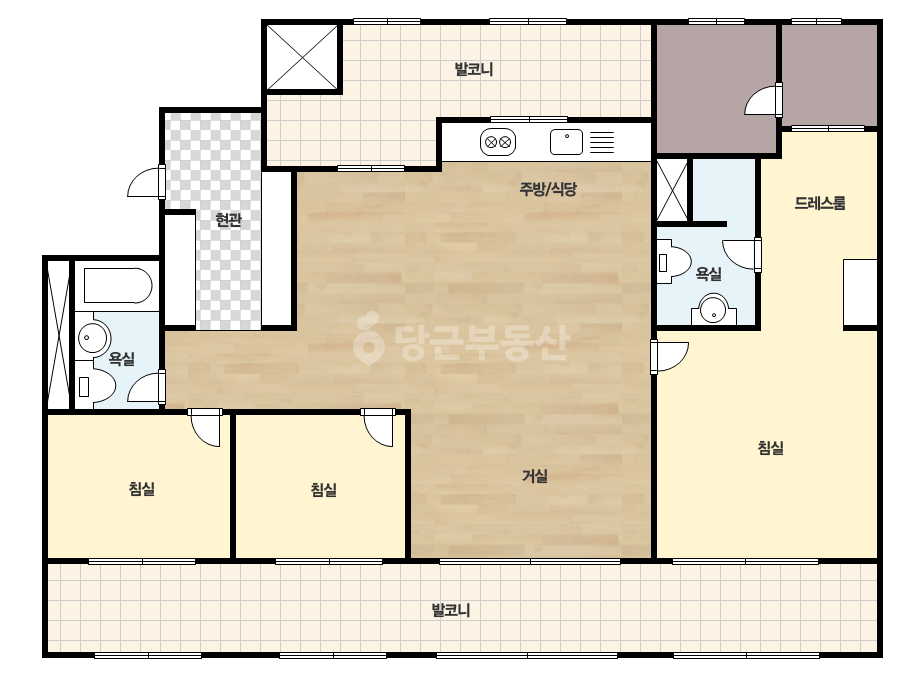 기본 평면도