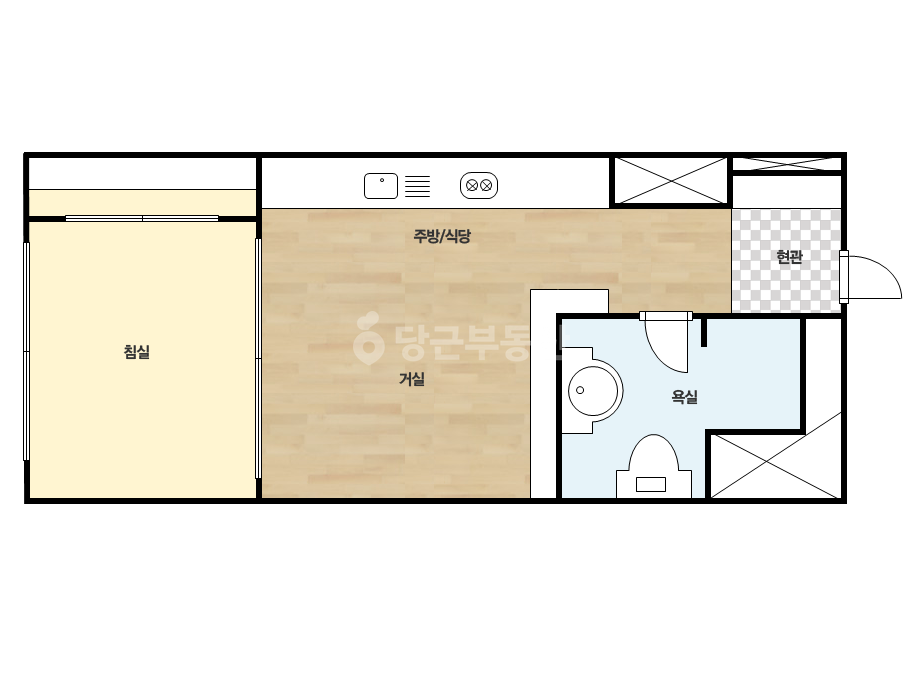 확장 평면도