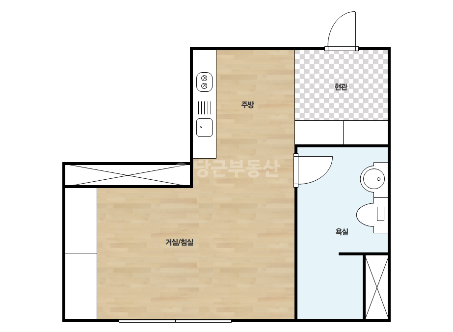 확장 평면도