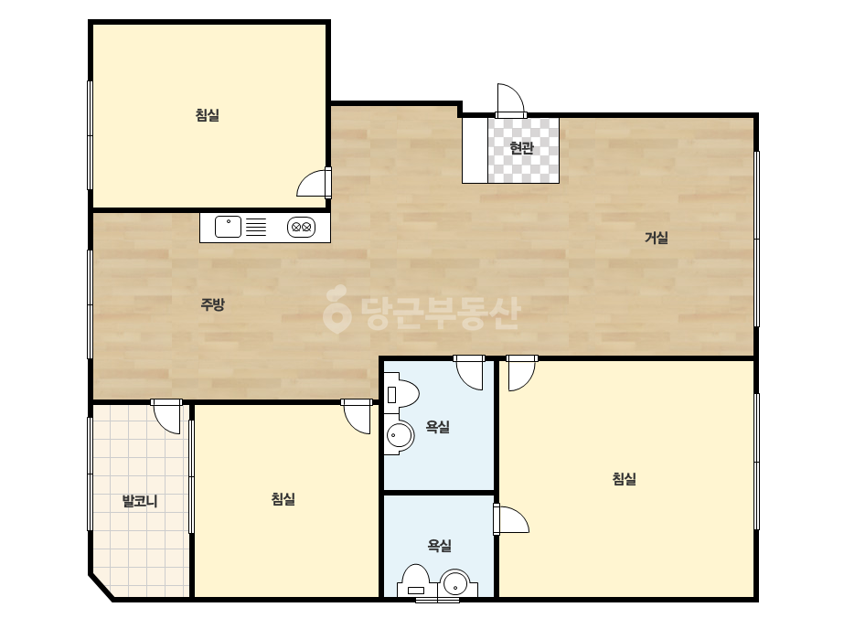 확장 평면도