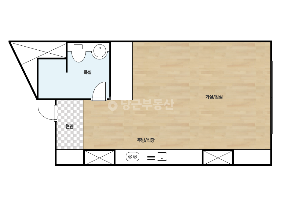 확장 평면도