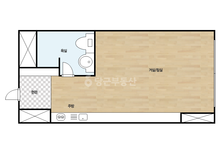 확장 평면도