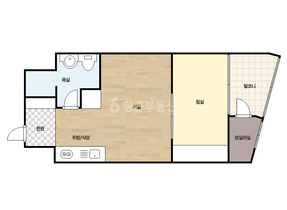 확장 평면도