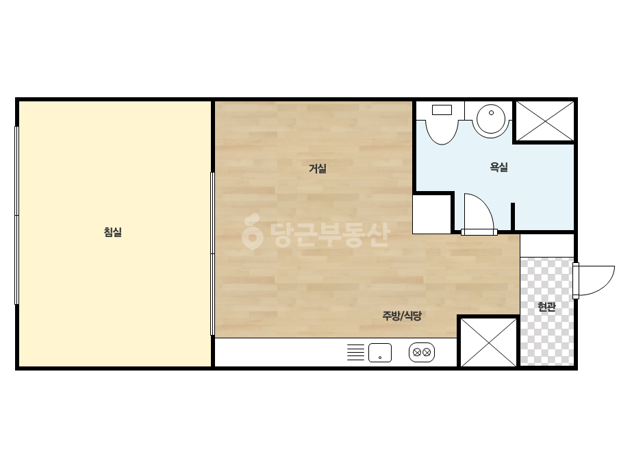 확장 평면도