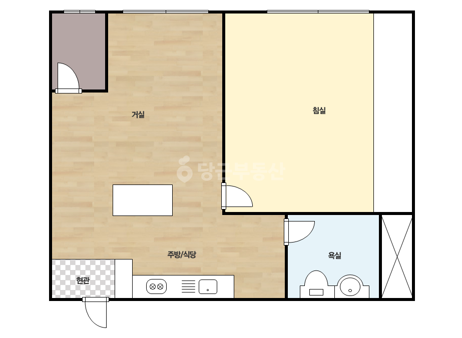 확장 평면도
