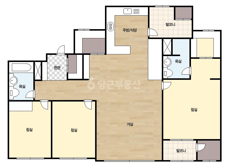 확장 평면도