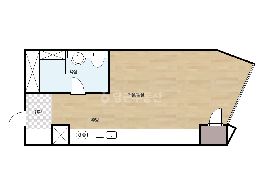 확장 평면도