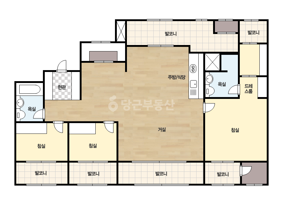 기본 평면도