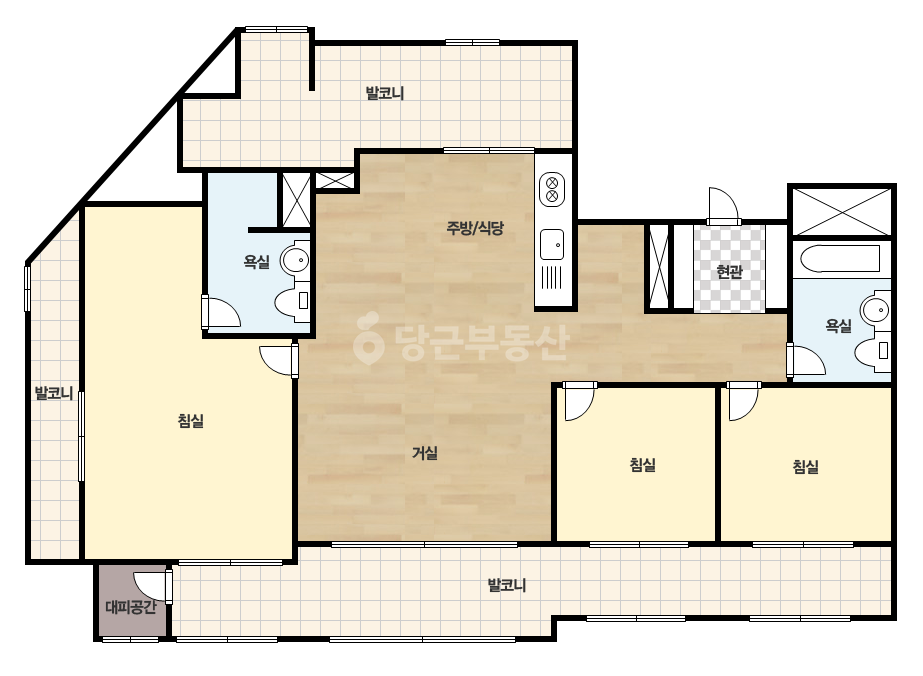 기본 평면도
