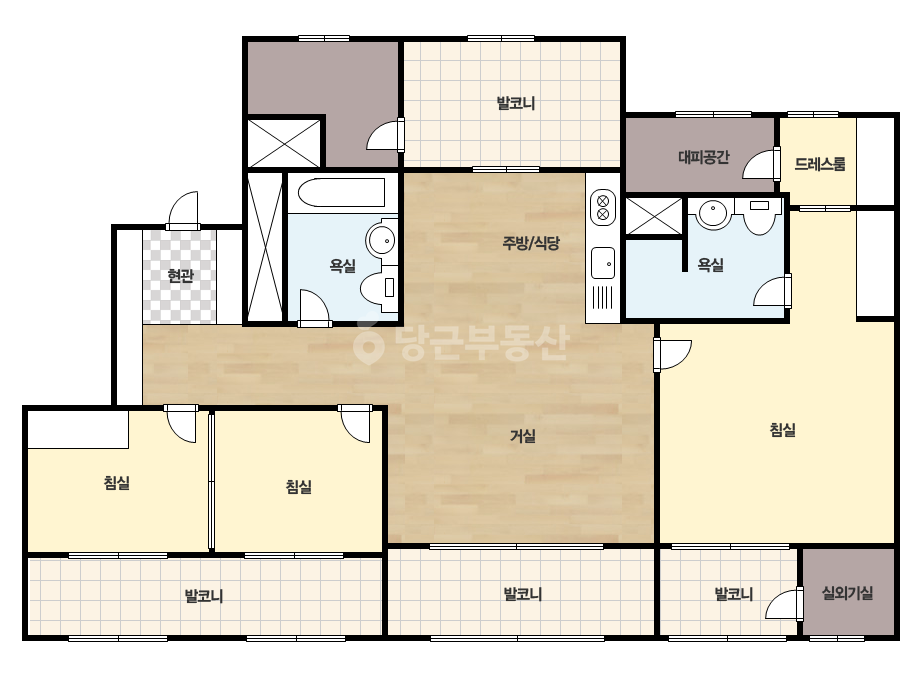 기본 평면도