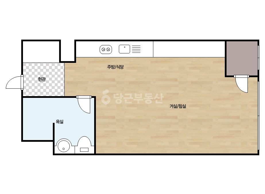 확장 평면도