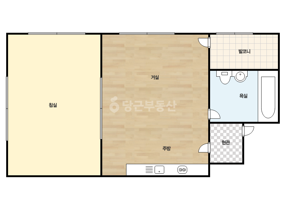 확장 평면도