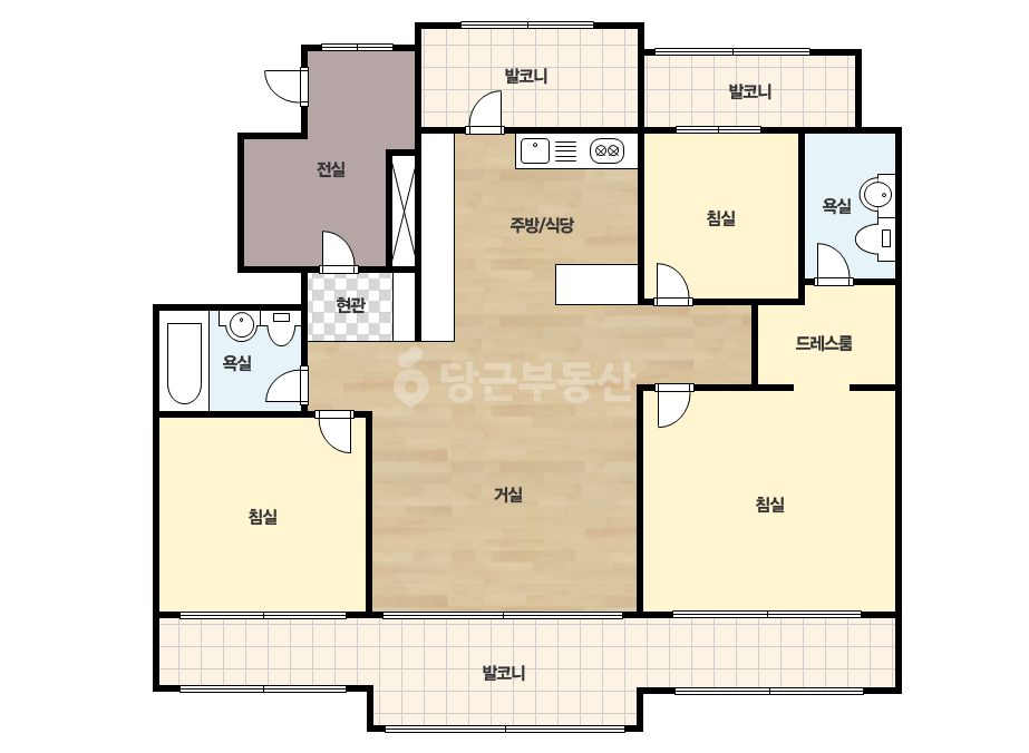 기본 평면도