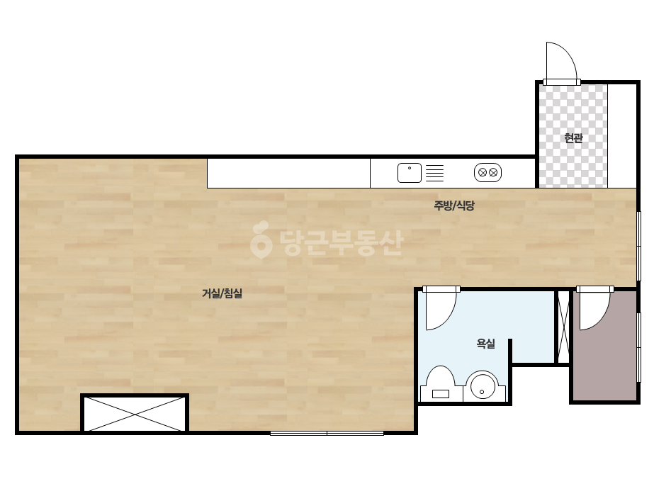 확장 평면도