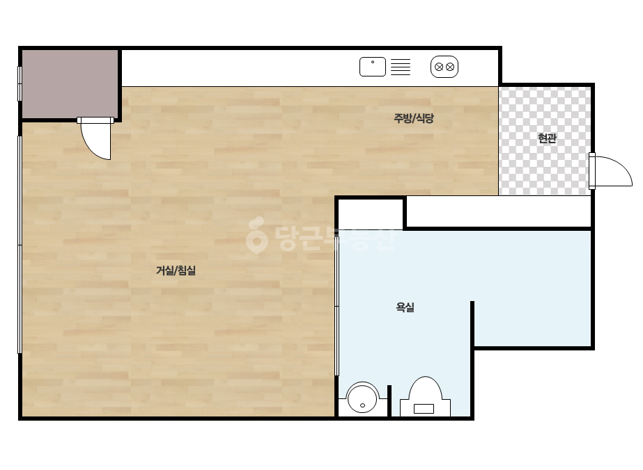확장 평면도