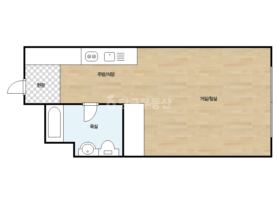 확장 평면도