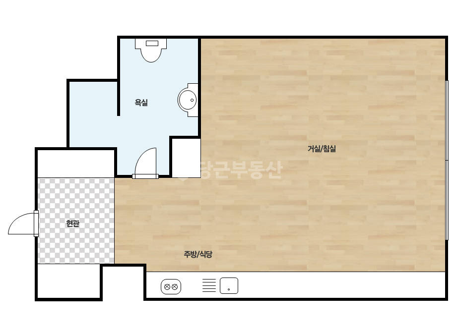확장 평면도