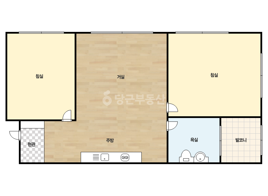 확장 평면도