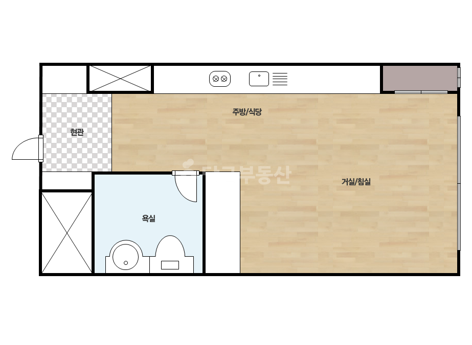확장 평면도
