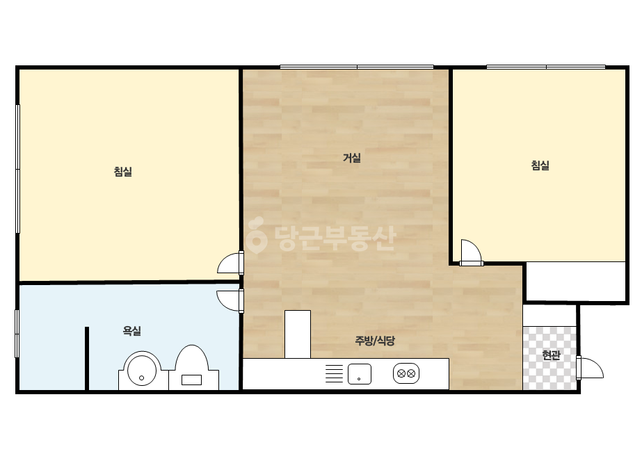확장 평면도