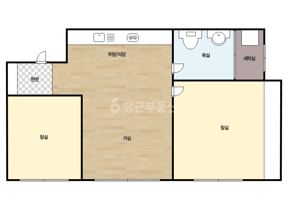 확장 평면도