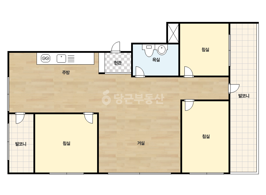 확장 평면도