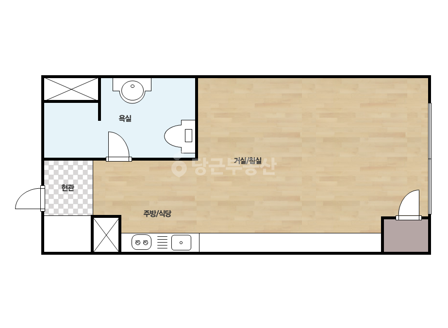 확장 평면도
