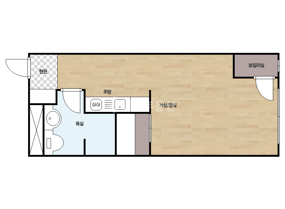 확장 평면도