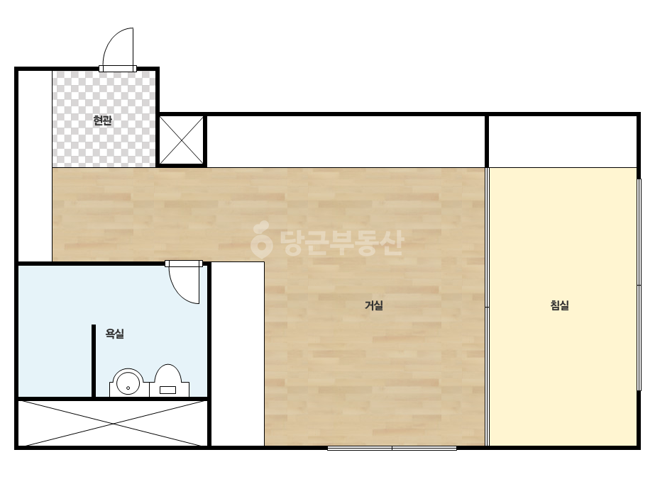 확장 평면도