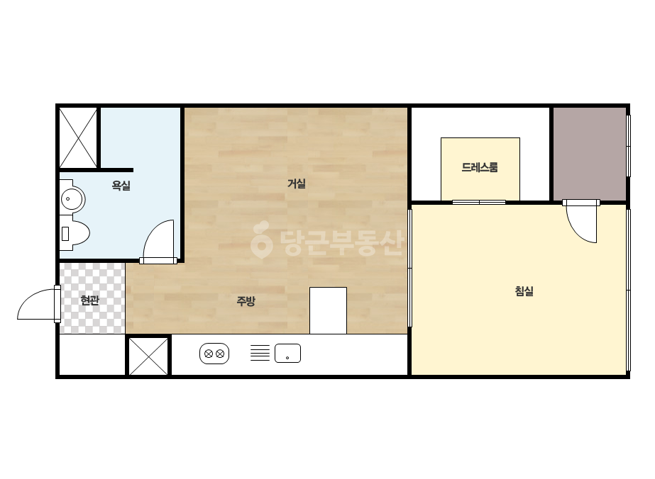 확장 평면도