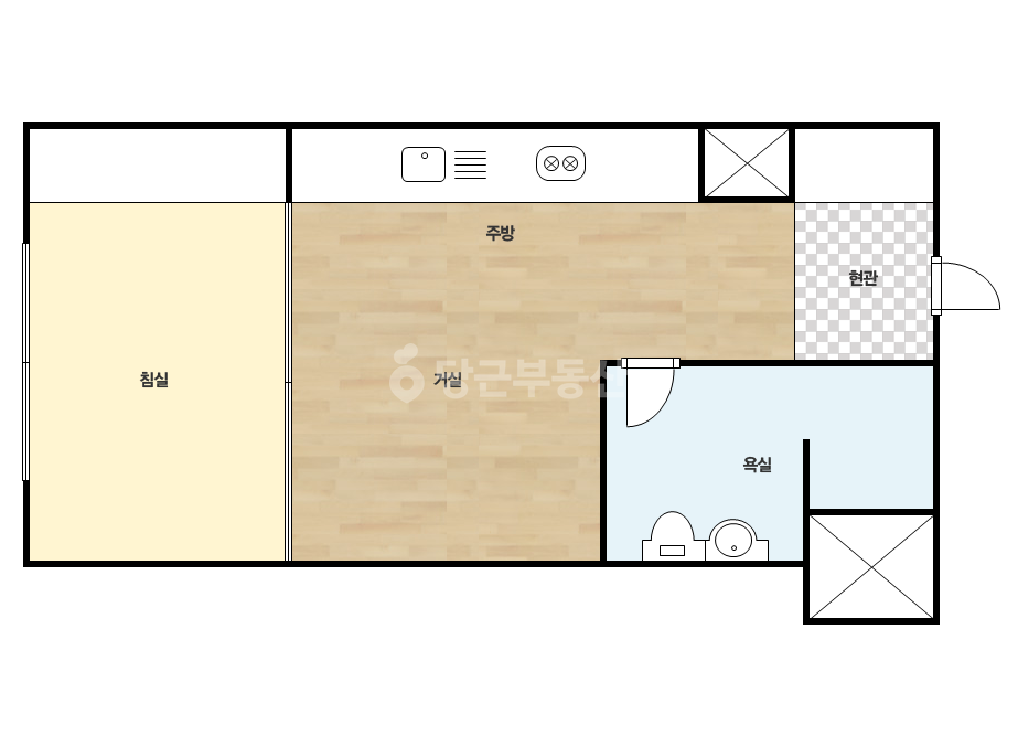 확장 평면도