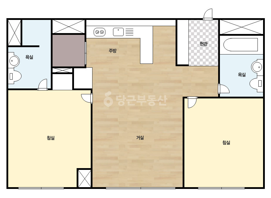 확장 평면도
