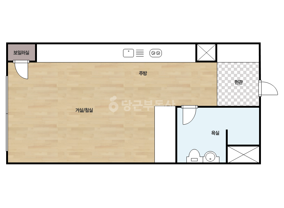 확장 평면도